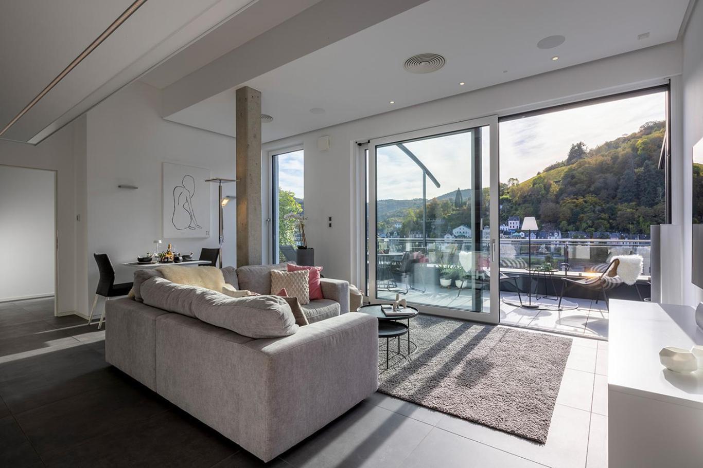Neu Penthouse Moseltop Luxus Design Klima 2P Traben-Trarbach Eksteriør bilde